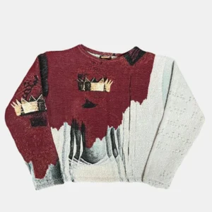 Anti Woven Tapestry Sweater