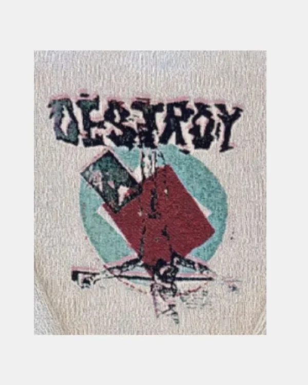 Destroy Woven Tapestry Sweater