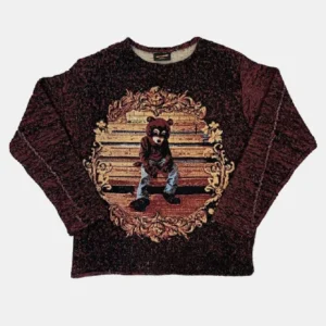 Dropout Woven Tapestry Sweater