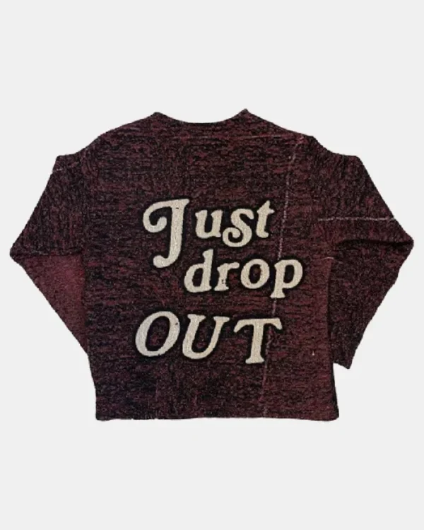 Dropout Woven Tapestry Sweater