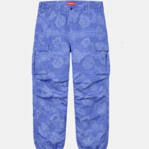 Floral Tapestry Cargo Pant