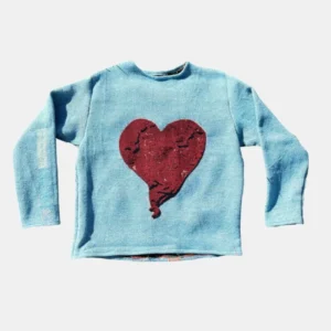 Heartbreak Woven Tapestry Sweater