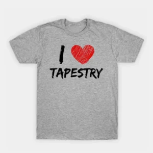 I Love Tapestry T-Shirt