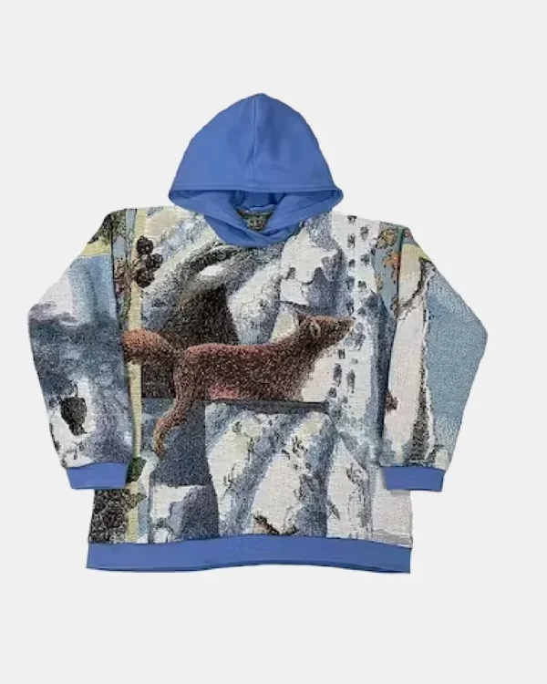 SNOWY Tapestry Hoodie