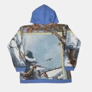 SNOWY Tapestry Hoodie